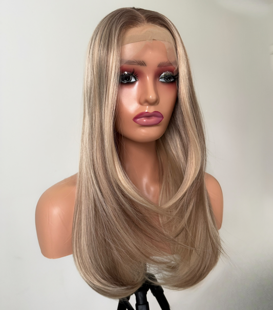 Ceto Natural Highlight Brown - getthewigsbaby