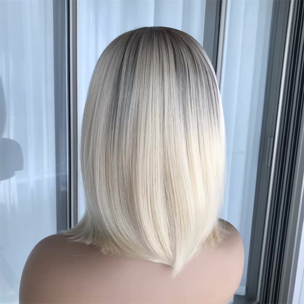 Rooted Blonde Bob - getthewigsbaby